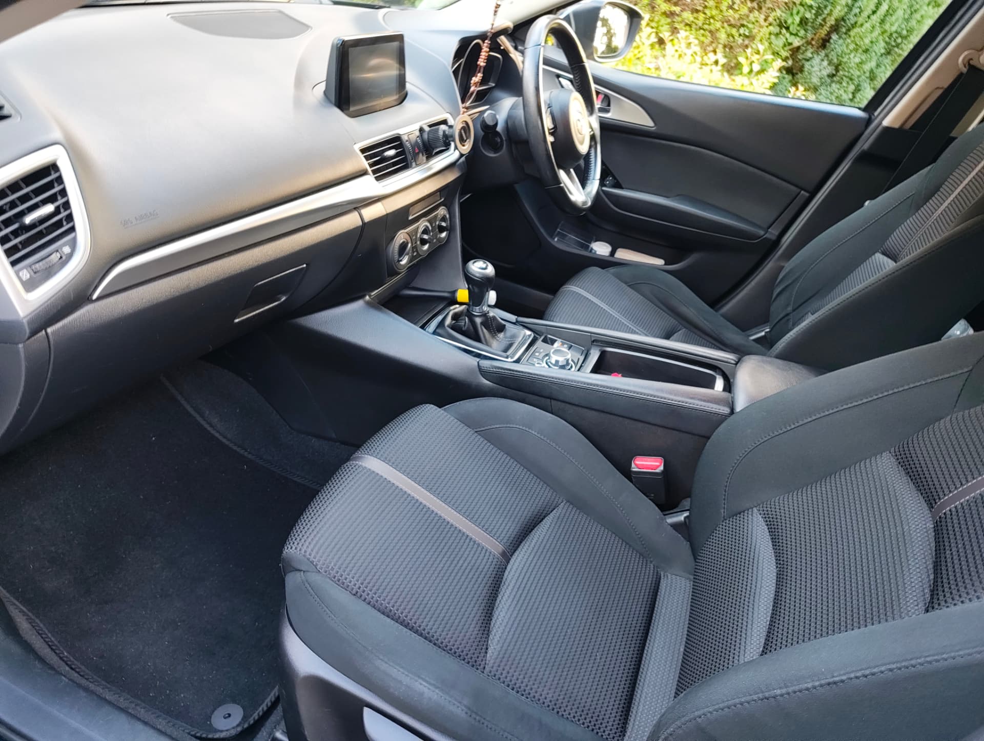 Clean cabin after full interior detail